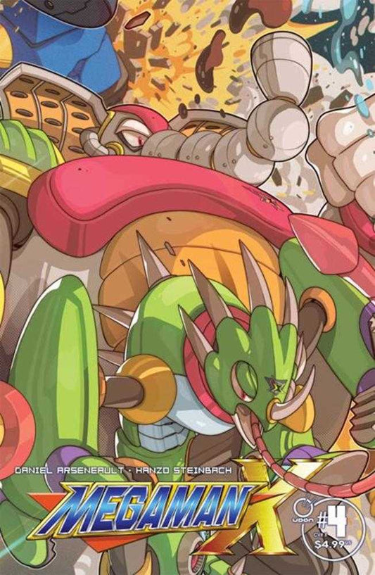 Mega Man X 4 (Of 5) Cover B Edwin Huang Variant - Cadets Toys & Comics