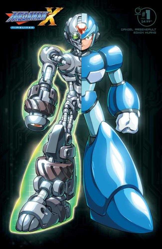 Mega Man X Timelines #1 (Número Único) Portada C Edwin Huang Variante Publicado anteriormente el 5/5/2025