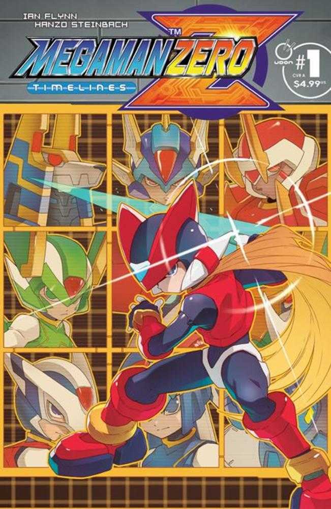 Mega Man Zero Timelines #1 (Número Único) Portada A Hanzo Steinbach
