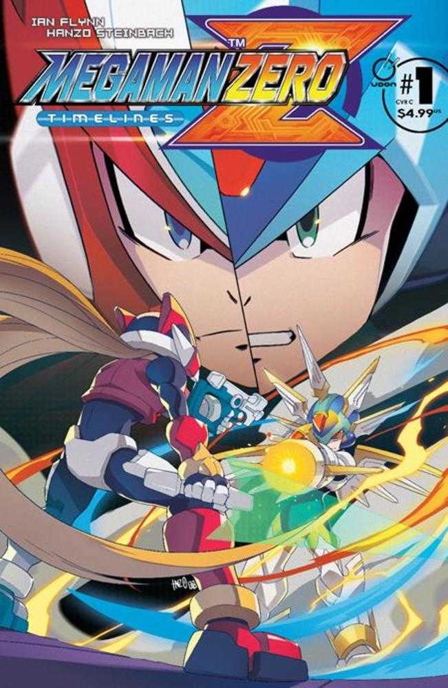 Mega Man Zero Timelines #1 (Número Único) Portada C 1:5 Variante de Hanzo Steinbach