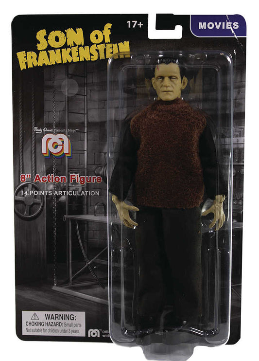 Mego Horror Son Of Frankenstein 8in Action Figure - Cadets Toys & Comics
