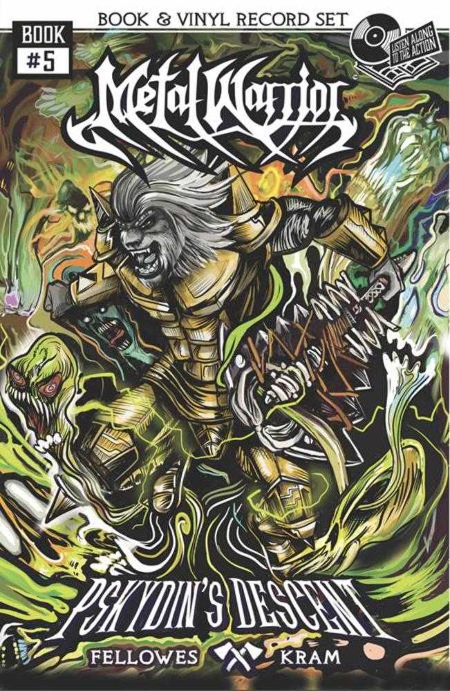 Metal Warrior TPB #5 (de 9) Pskydins: Descenso de la detención a la oscuridad con 7 pulgadas en vinilo