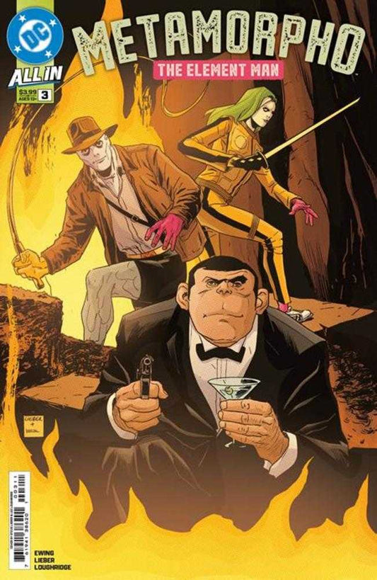Metamorpho The Element Man 3 Cover A Steve Lieber - Cadets Toys & Comics