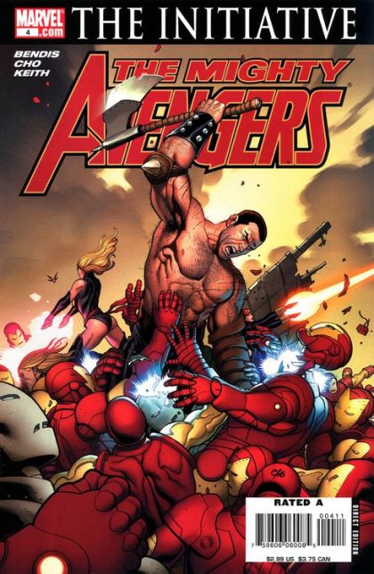 Paquete de Mighty Avengers, Vol. 1, autografiado por Frank Cho