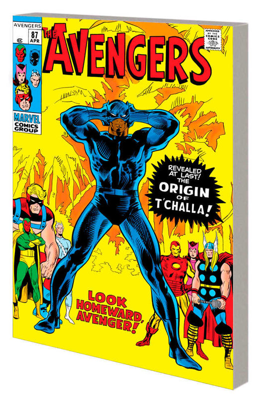 Mighty Marvel Masterworks Black Panther TPB Volume 02 Look Homeward Direct Market Variant - Cadets Toys & Comics