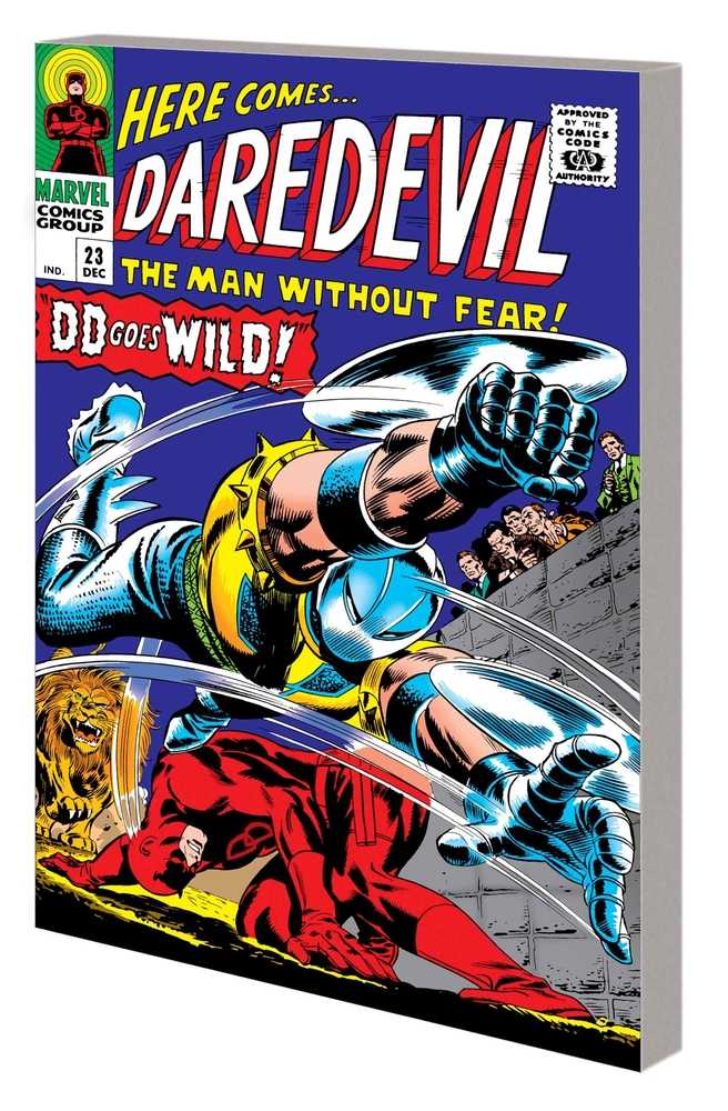 Mighty Marvel Masterworks Daredevil TPB Volume 03 Unmasked Direct Market Variant - Cadets Toys & Comics