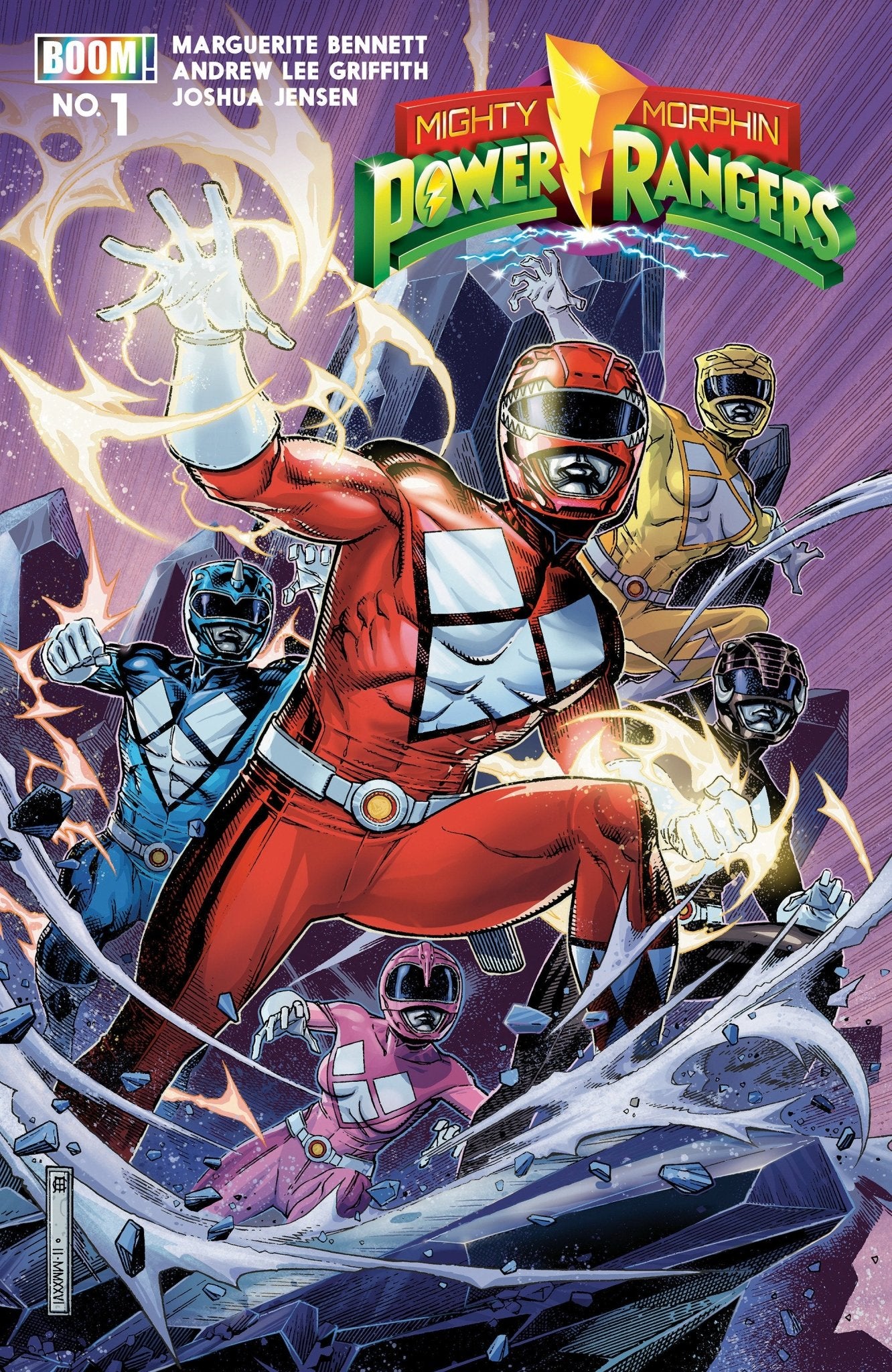 Mighty Morphin Power Rangers (2026) 1 A Main (Dressed, Cheung) - Cadets Toys & Comics