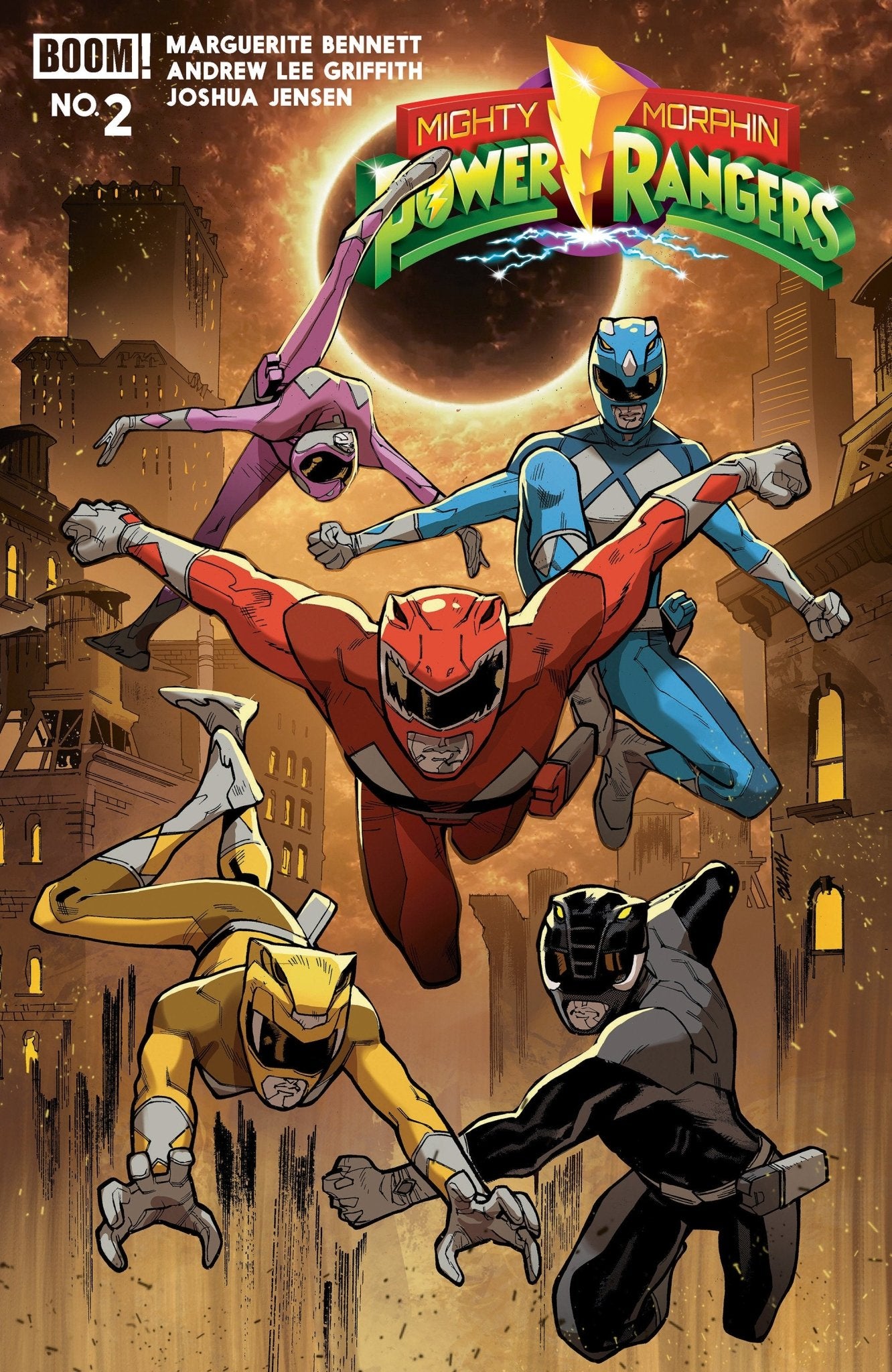Mighty Morphin Power Rangers (2026) 2 A Main (Dressed, Balám) - Cadets Toys & Comics