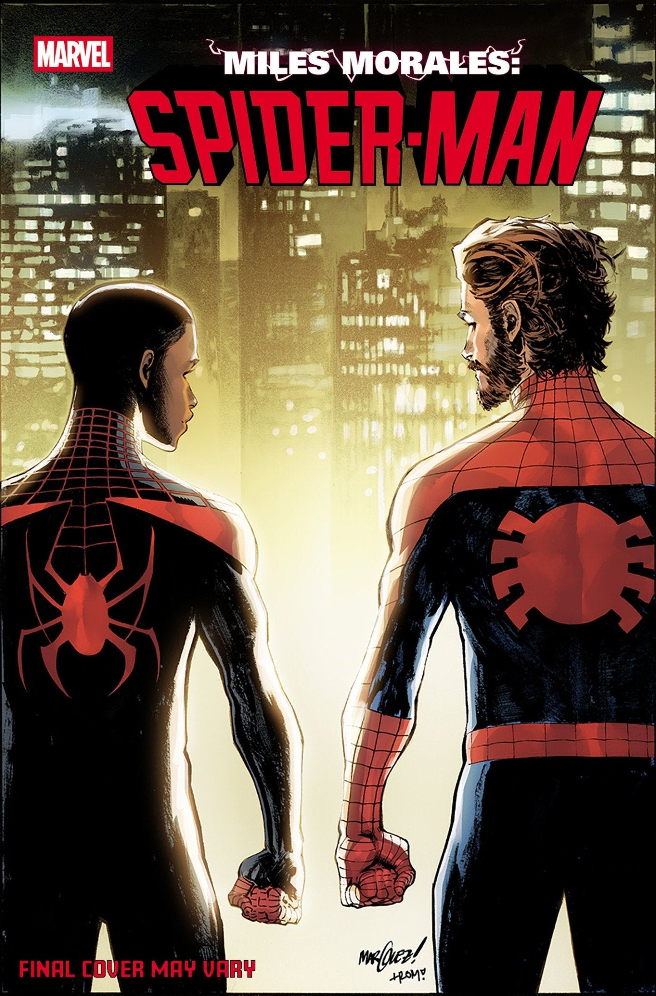 Miles Morales: Spider - Man 42 David Marquez Ultimate Team Up Variant - Cadets Toys & Comics