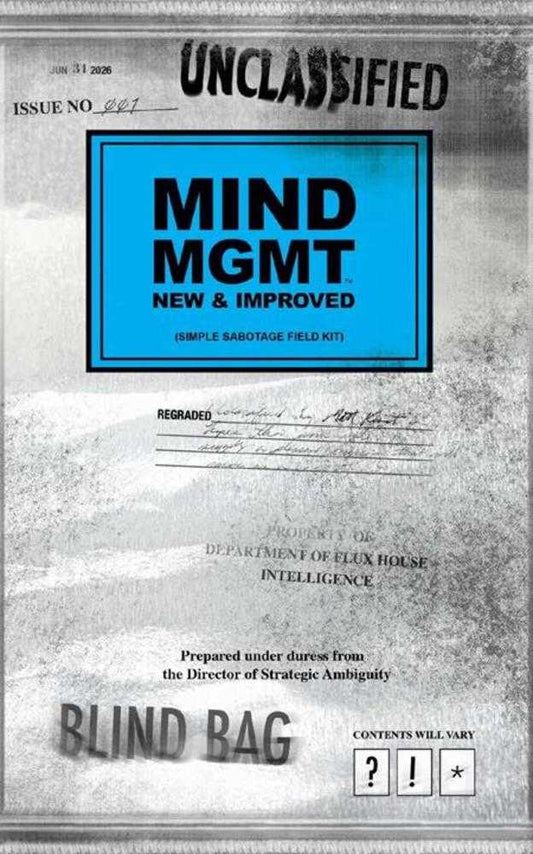 Mind Mgmt New & Improved 1 Cover C Blind Bag Variant - Cadets Toys & Comics