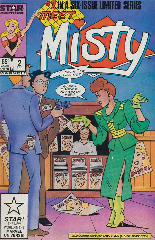 Misty Issue 2 - Direct Edition - Cadets Toys & Comics