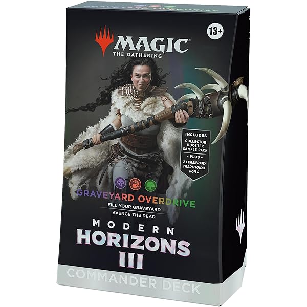 Magic the Gathering Modern Horizons III Commander Deck: Graveyard Overdrive.
