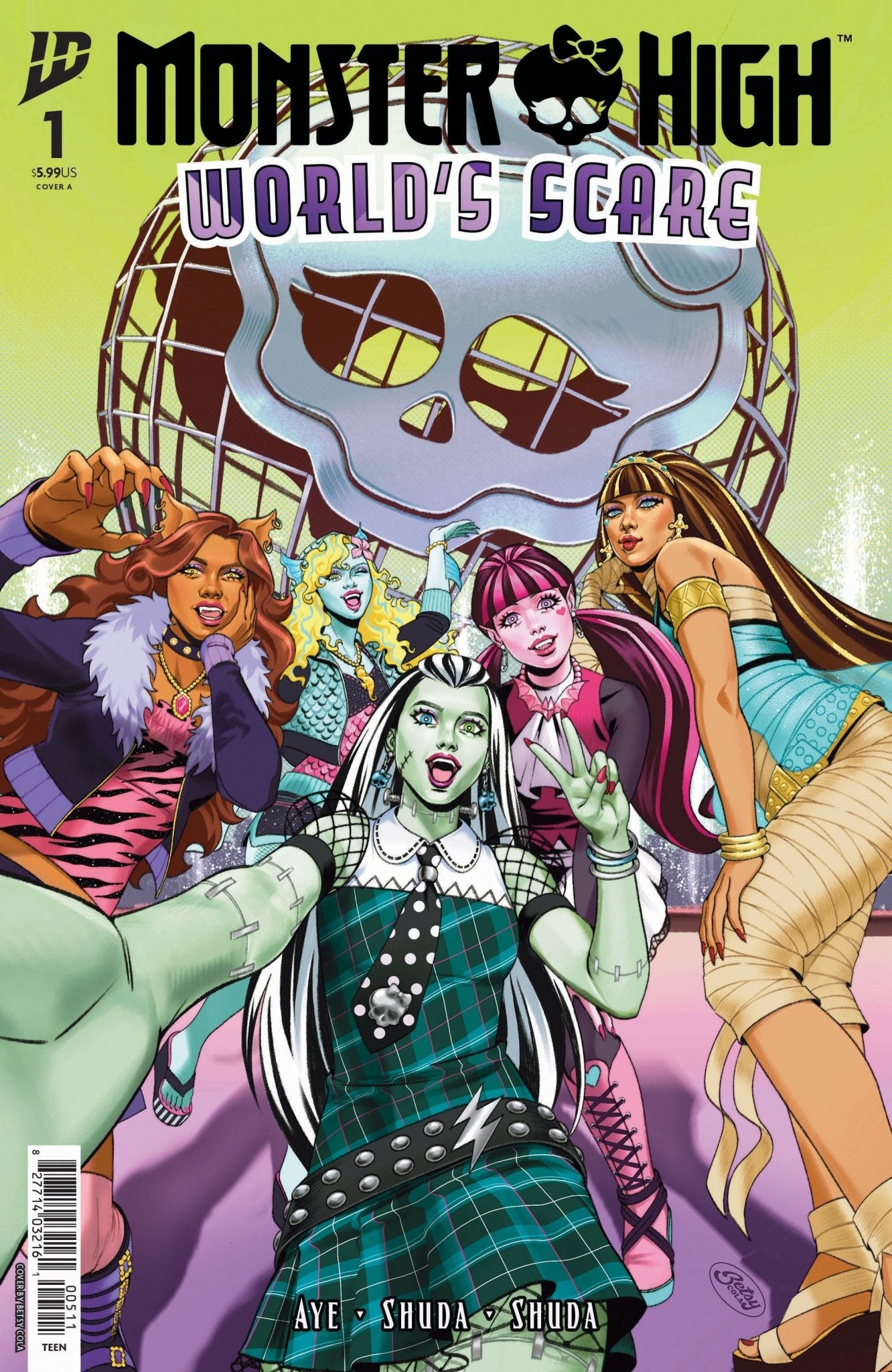 Monster High: El susto del mundo #1 Portada A (Cola)