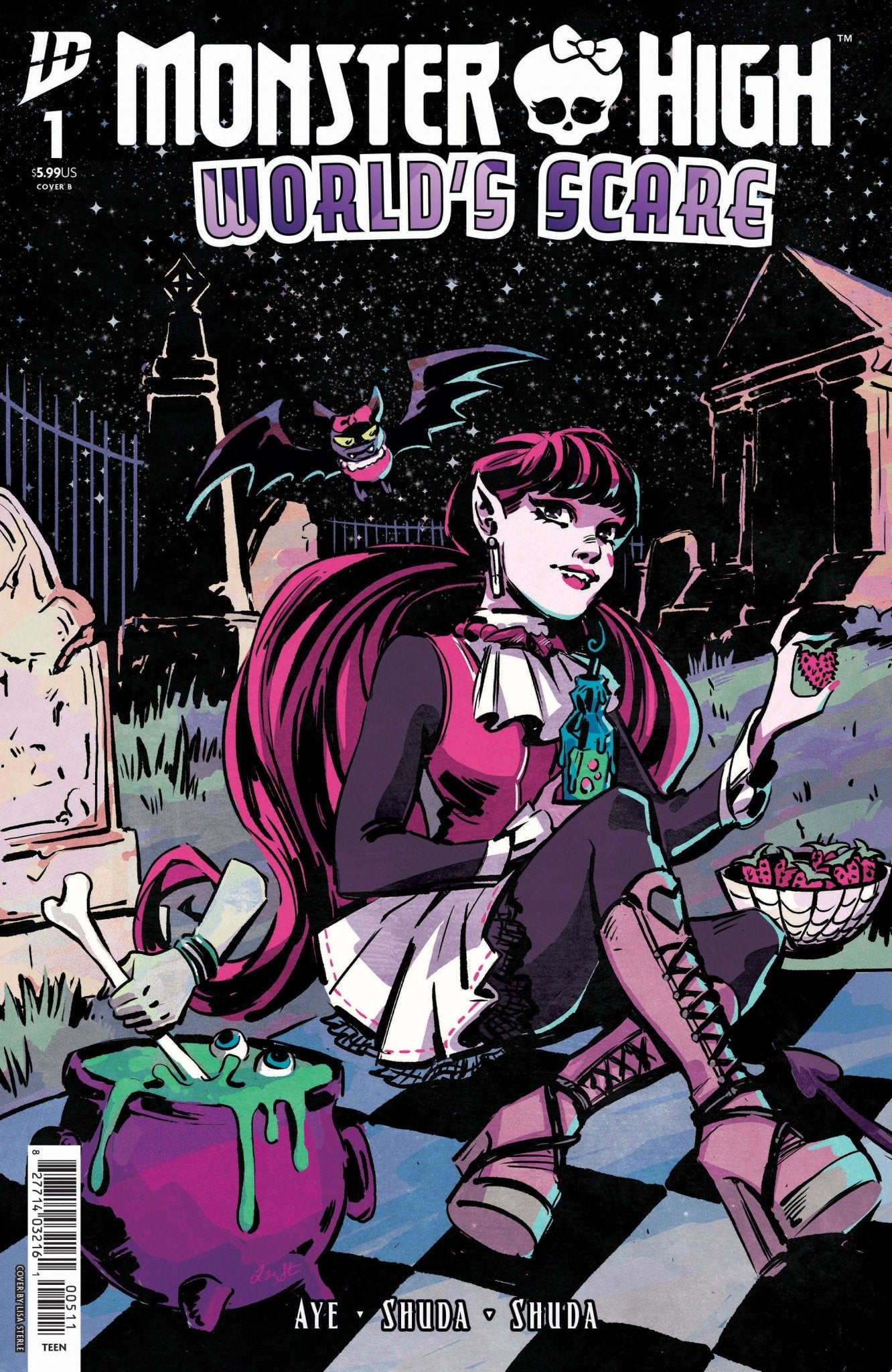 Monster High: El susto del mundo #1 Variante B (Sterle)
