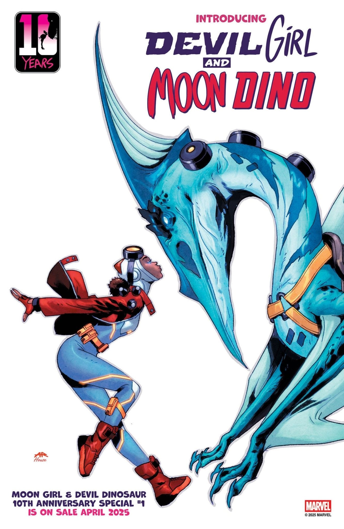 Moon Girl & Devil Dinosaur 10th Anniversary Special 1 Anand Ramcheron Variant - Cadets Toys & Comics