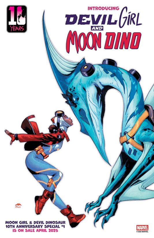 Moon Girl & Devil Dinosaur 10th Anniversary Special 1 Anand Ramcheron Variant - Cadets Toys & Comics