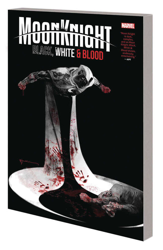 Moon Knight Black White Blood TPB - Cadets Toys & Comics