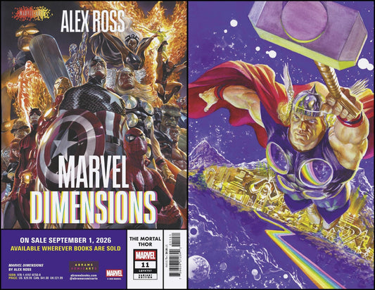 Mortal Thor 11 Alex Ross Marvel Dimensions Variant - Cadets Toys & Comics