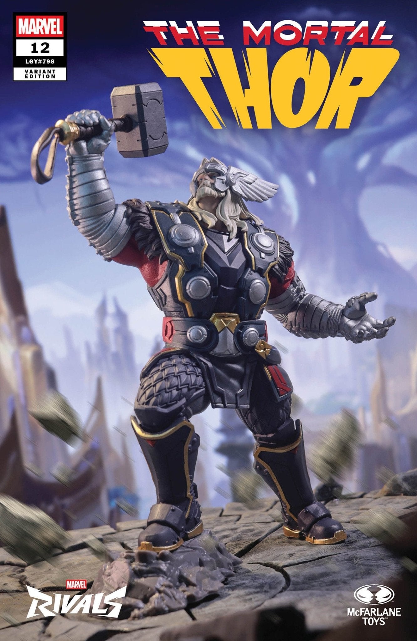 Mortal Thor 12 McFarlane Toys Marvel Rivals Variant - Cadets Toys & Comics