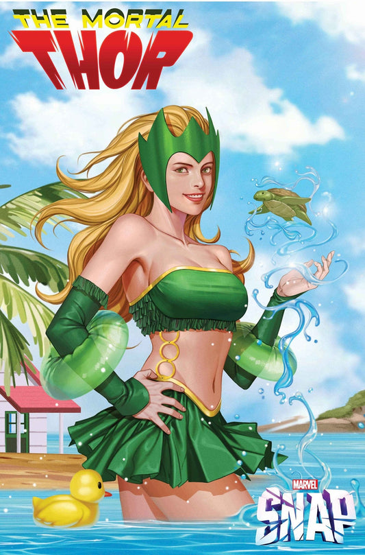 Mortal Thor 13 Inhyuk Lee Marvel Snap Swimsuit Variant - Cadets Toys & Comics