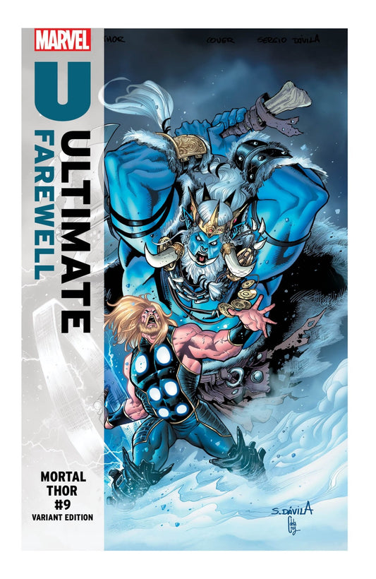 Mortal Thor 9 Sergio Davila Ultimate Farewell Variant - Cadets Toys & Comics