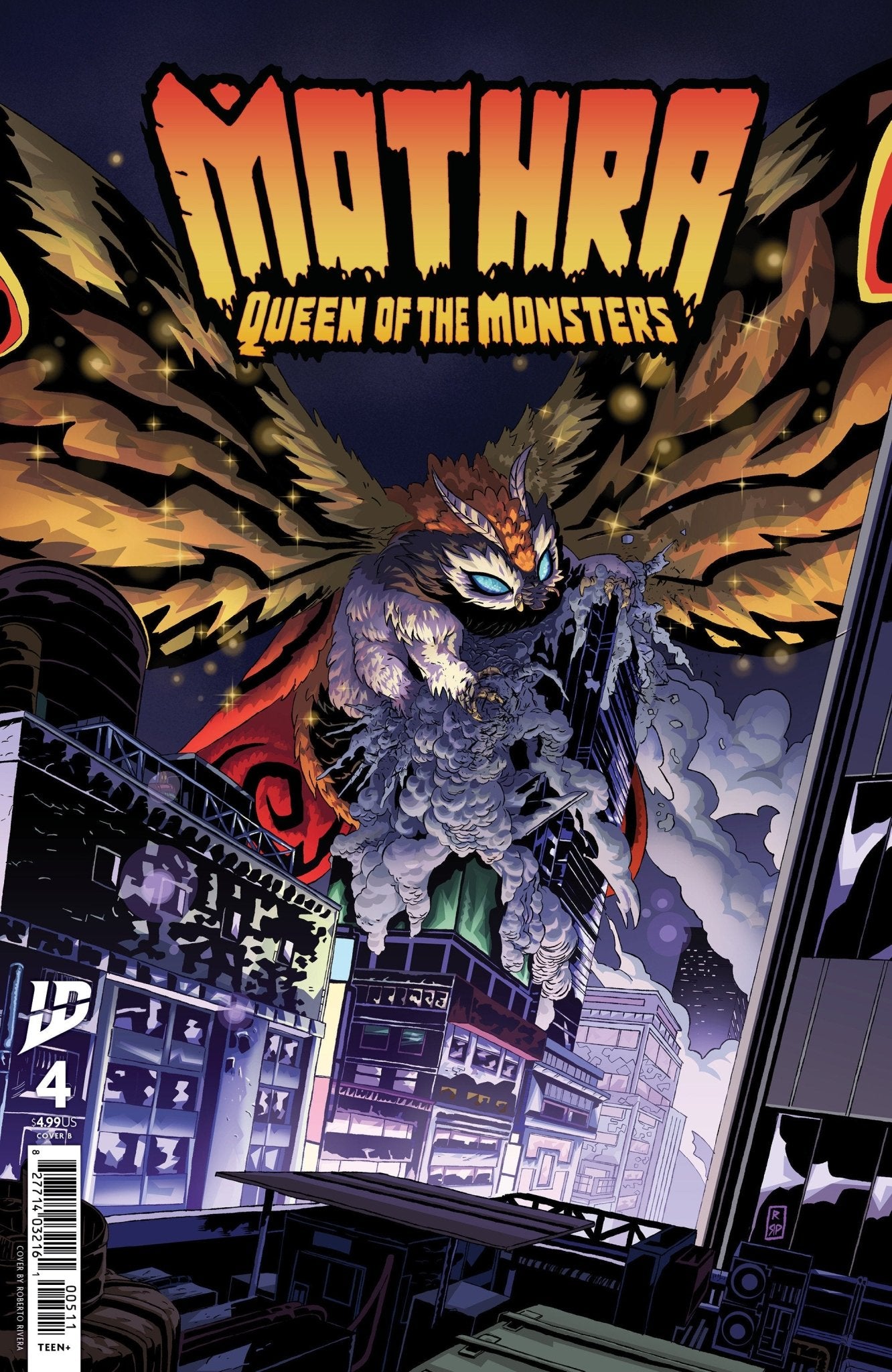 Mothra: Reina de los Monstruos #4 Variante B (Rivera)