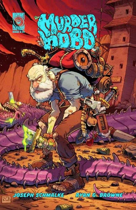 Murder Hobo 1 Cover B Ryan G Browne Variant (Mature) - Cadets Toys & Comics