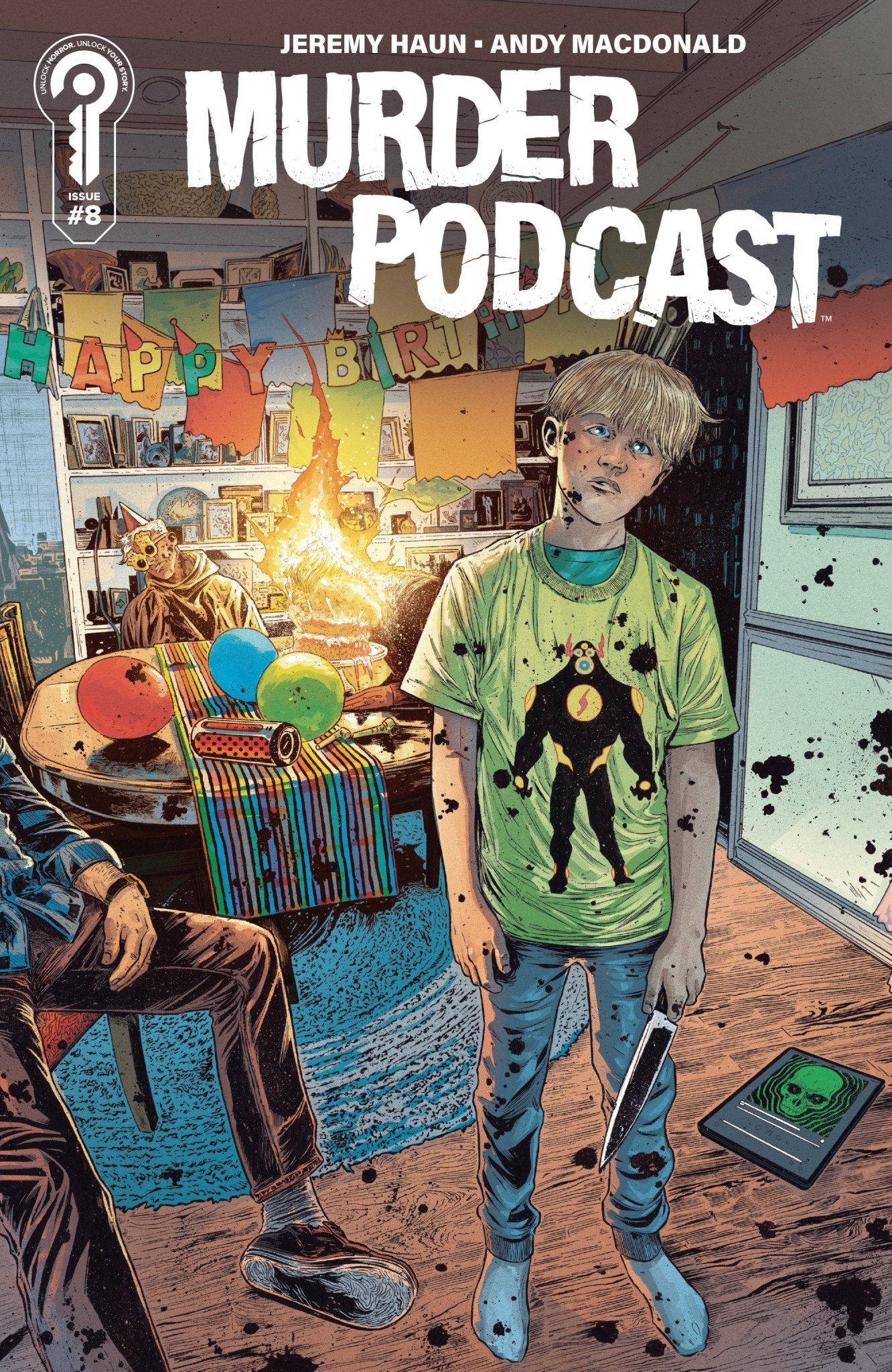 Murder Podcast 8 Cover A Jeremy Haun - Cadets Toys & Comics