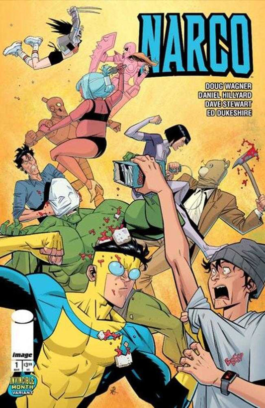 Narco 1 (Of 5) Cover D Daniel Hillyard & Dave Stewart Invincible Team Up Variant - Cadets Toys & Comics
