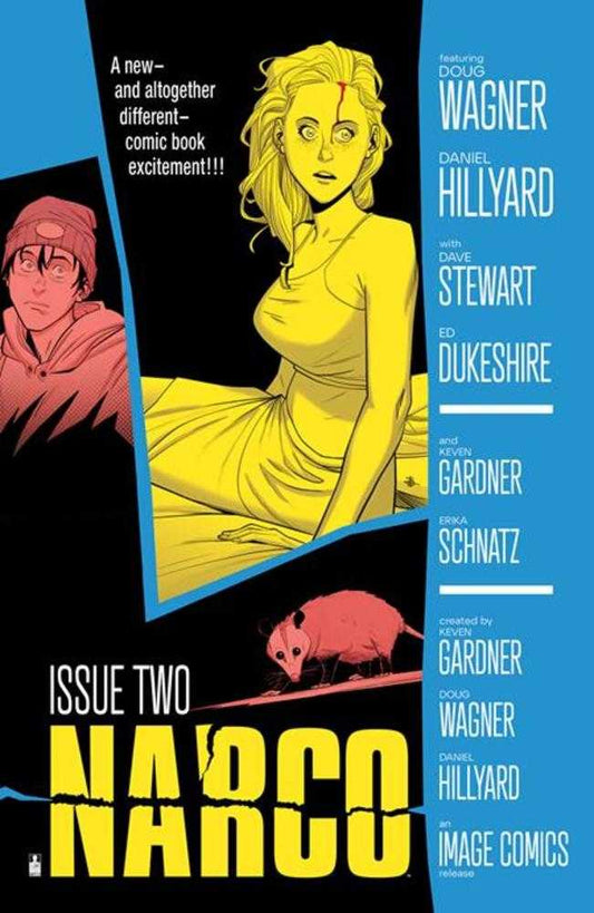 Narco 2 (Of 5) Cover B Daniel Hillyard & Dave Stewart Hitchcock Homage Variant - Cadets Toys & Comics