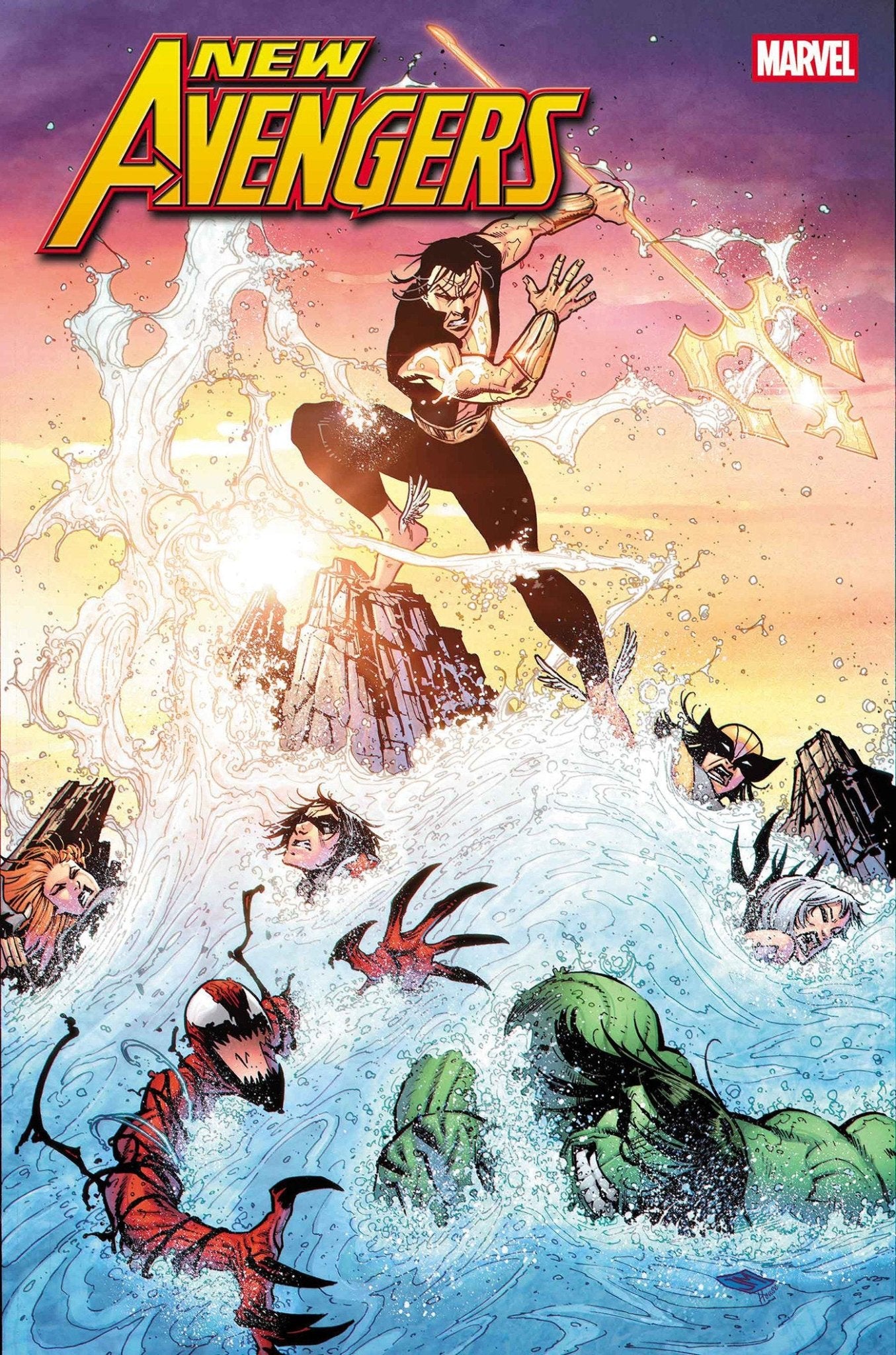 Nuevos Vengadores #4 Variante de Justin Mason