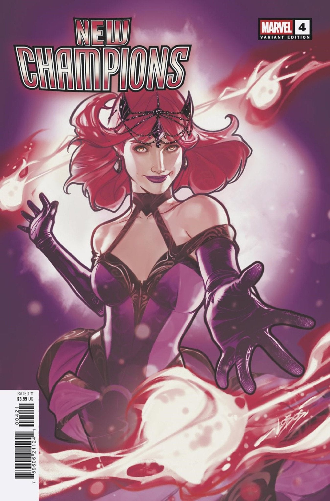 New Champions 4 Pablo Villalobos Variant - Cadets Toys & Comics