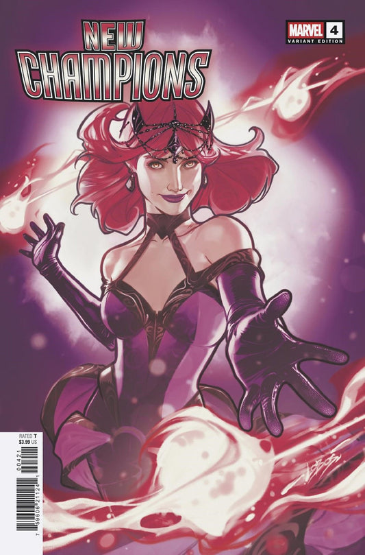 New Champions 4 Pablo Villalobos Variant - Cadets Toys & Comics