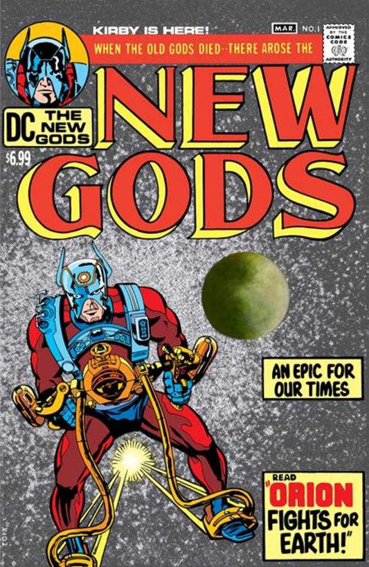 New Gods 1 Facsimile Edition Cover B Jack Kirby Foil Variant - Cadets Toys & Comics