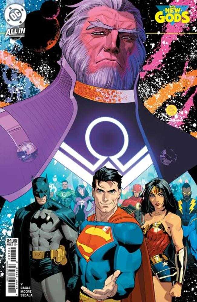 Nuevos Dioses #7 (de 12) Portada B Variante en cartulina de Dan Mora