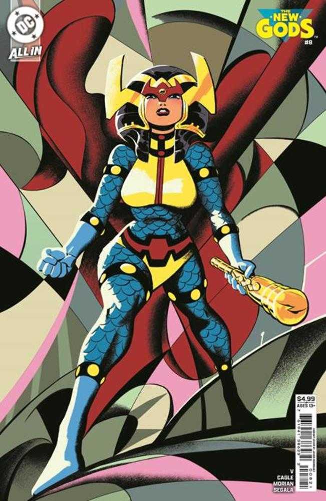 Nuevos Dioses #8 (de 12) Portada B Javier Rodríguez Variante en cartulina
