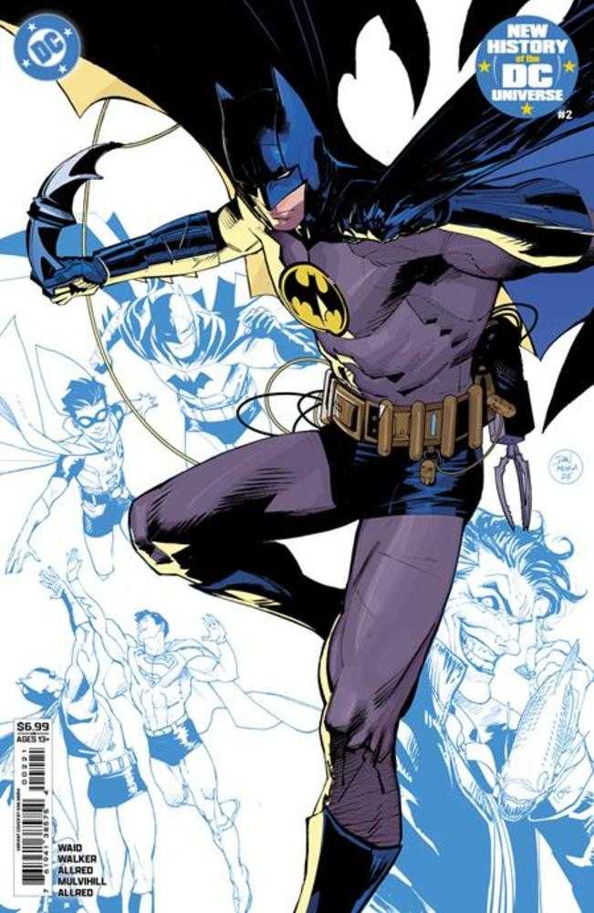 Nueva Historia del Universo DC #2 (de 4) Portada B Variante en cartulina de Dan Mora