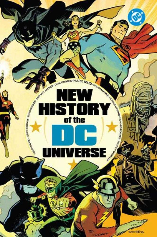 New History Of The DC Universe Hardcover - Cadets Toys & Comics