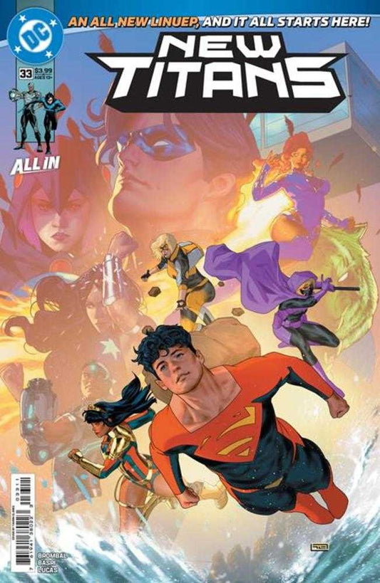 New Titans 33 Cover A Taurin Clarke - Cadets Toys & Comics