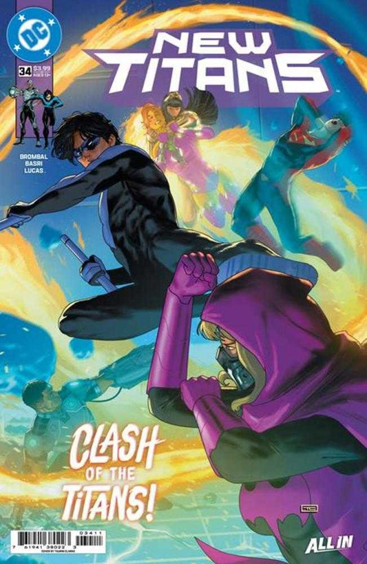 New Titans 34 Cover A Taurin Clarke - Cadets Toys & Comics