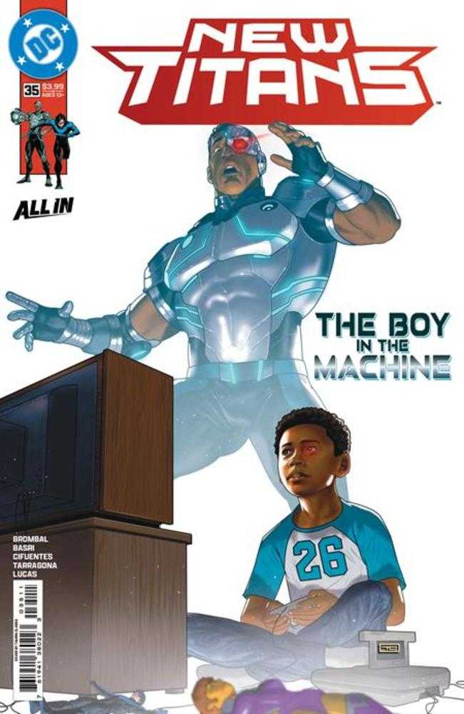 New Titans 35 Cover A Taurin Clarke - Cadets Toys & Comics
