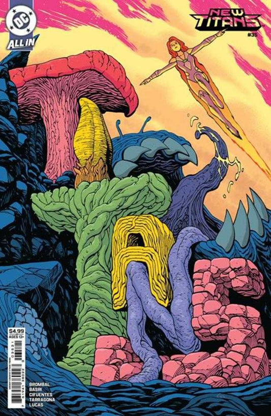 New Titans 35 Cover B Ethan Young Card Stock Variant - Cadets Toys & Comics