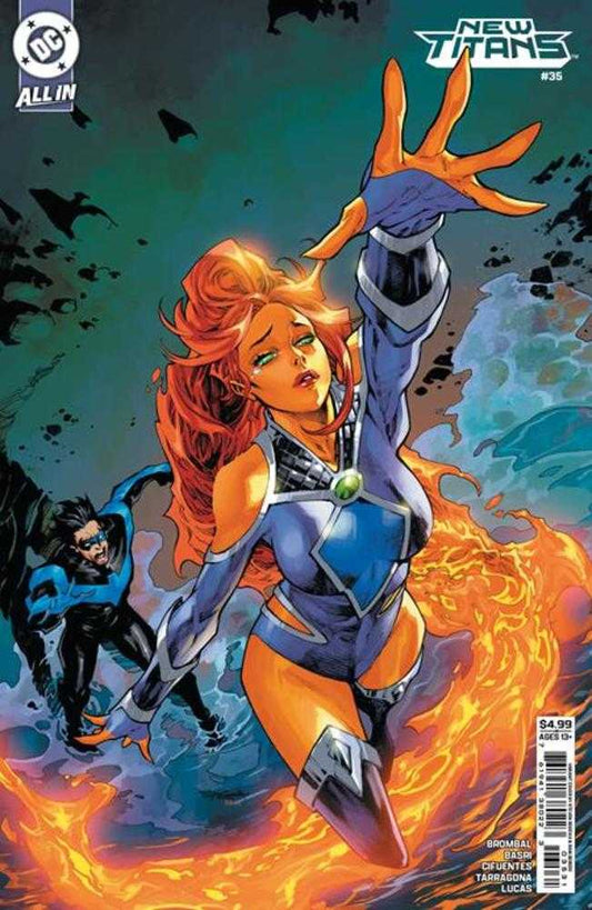 New Titans 35 Cover C Stephen Segovia Card Stock Variant - Cadets Toys & Comics