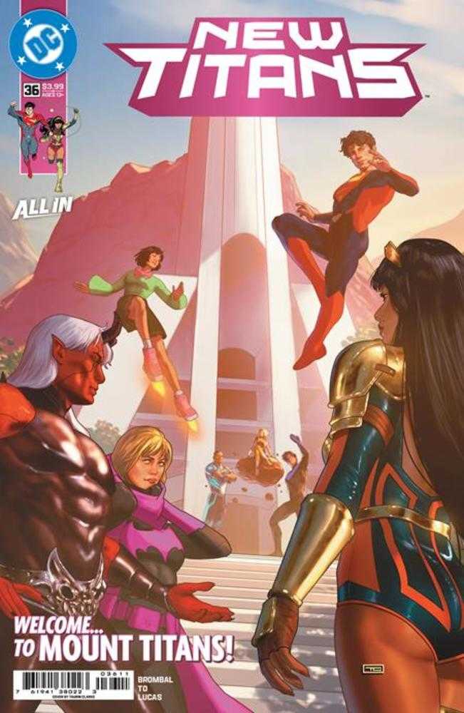 New Titans 36 Cover A Taurin Clarke - Cadets Toys & Comics