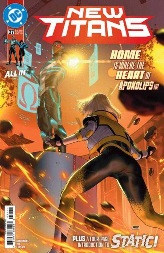New Titans 37 Cover A Taurin Clarke - Cadets Toys & Comics