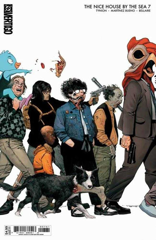 Nice House By The Sea 7 (Of 12) Cover E Alvaro Martinez Bueno Connecting Card Stock Variant (Mature) - Cadets Toys & Comics