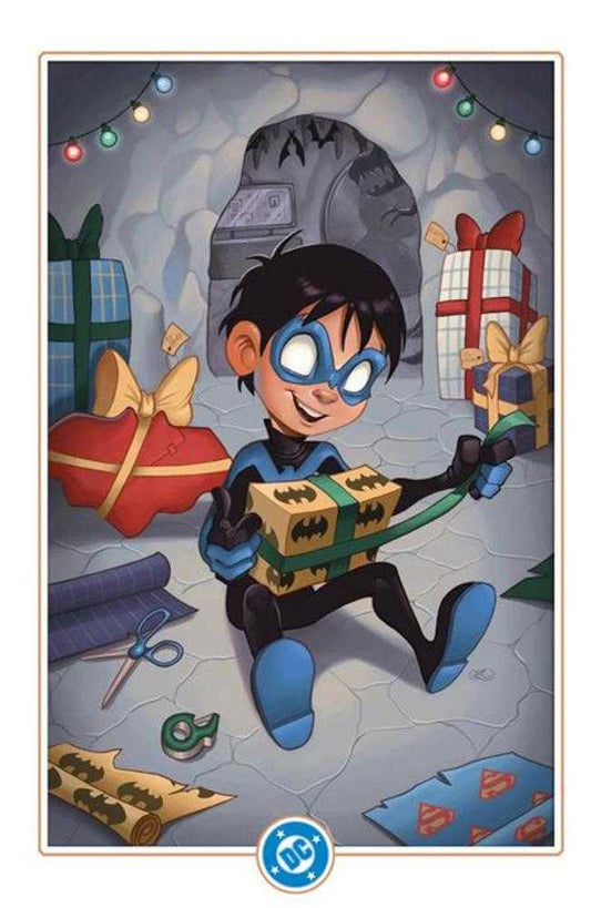 Nightwing 121 Cover D Chrissie Zullo DC Winter Wonderland Card Stock Variant - Cadets Toys & Comics