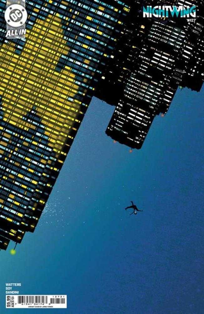 Nightwing #127 Portada B Jorge Fornes Variante en cartulina
