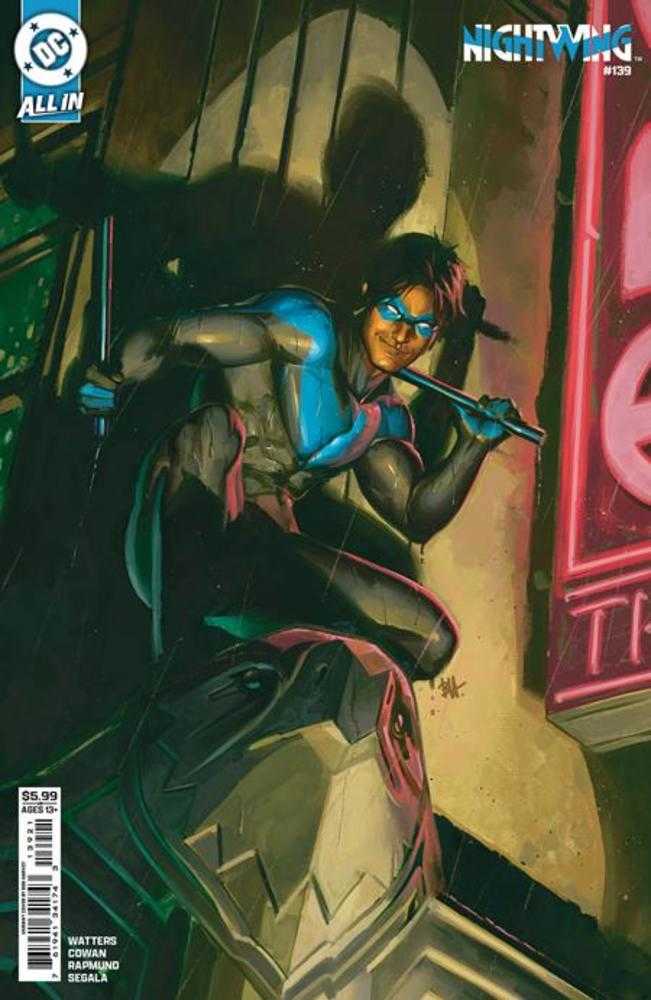 Nightwing 139 Cover B Ben Harvey Card Stock Variant - Cadets Toys & Comics