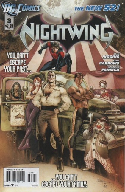 Nightwing, Vol. 3 #3 (Direct Edition) — Past and Present